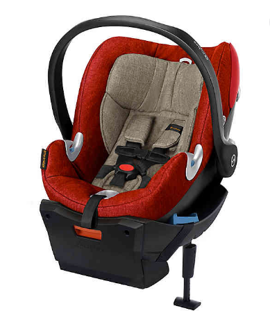 Cybex Aton Q Baby Car Seat & Q Fix Isofix Base - Autumn Red - Rascal Babies