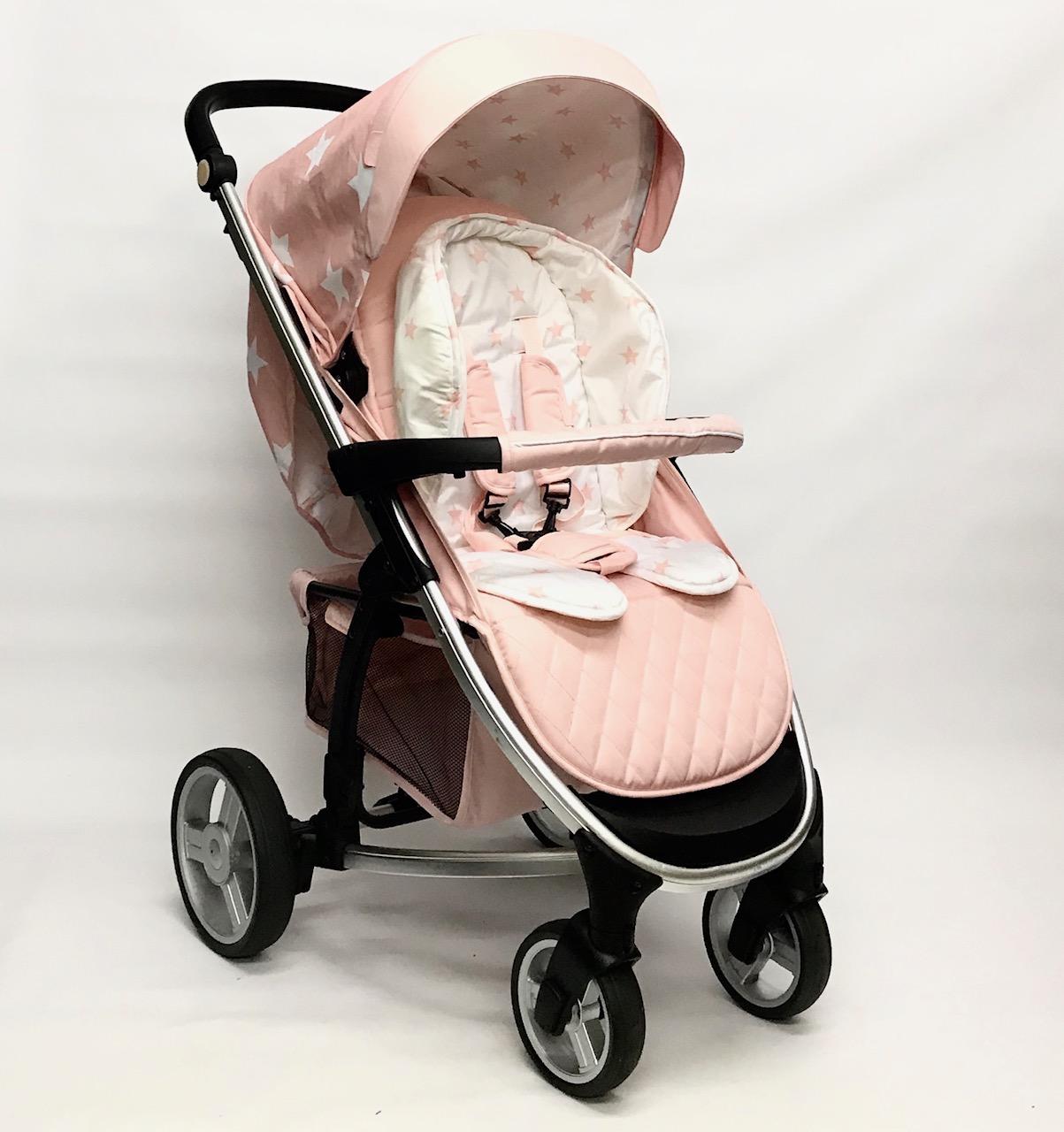 My Babiie Pink Stars Travel System 2024 elgincountymidwives