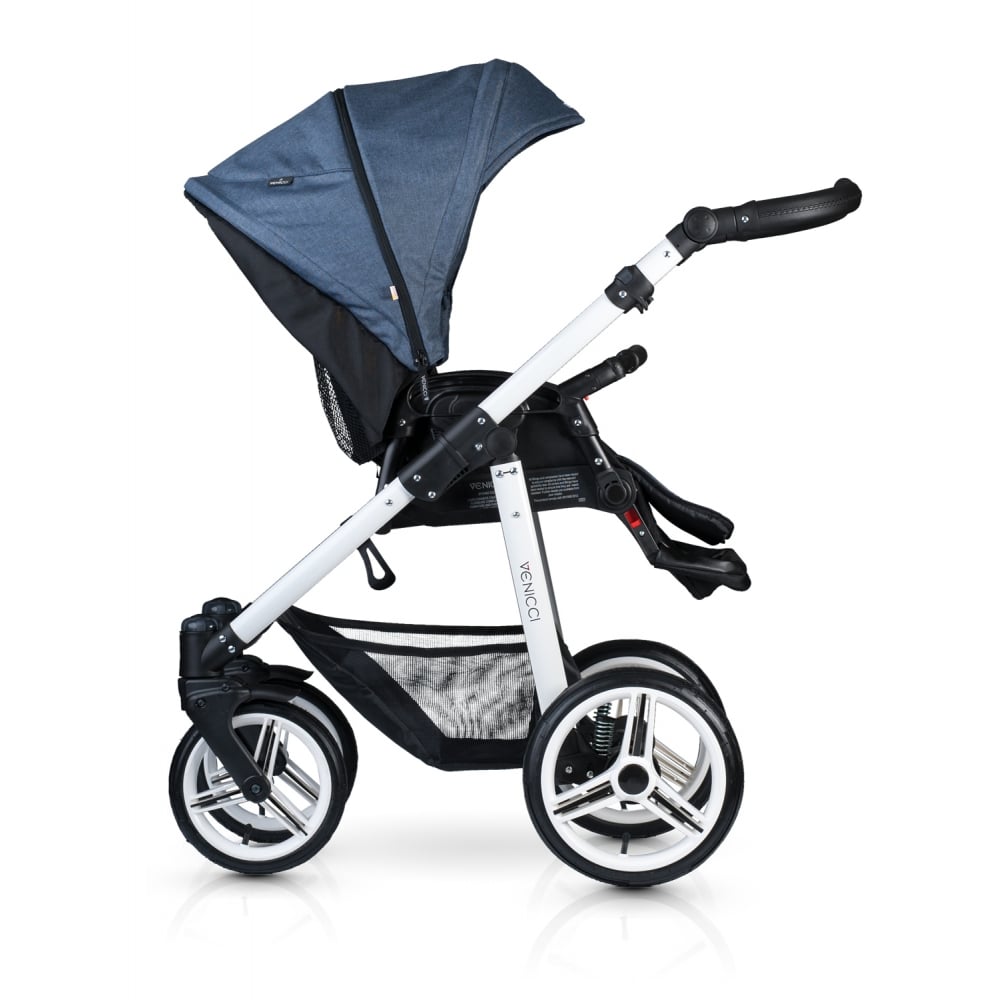 Venicci grey best sale denim travel system